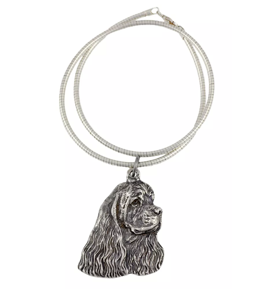 Cocker Américain - Collier pour chien, bijoux uniques pour les fans de chiens, pendentif vipère unique de la marque Art-Dog