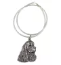 Cocker Américain - Collier pour chien, bijoux uniques pour les fans de chiens, pendentif vipère unique de la marque Art-Dog