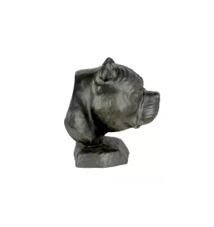 American Bully I - buste de chien, grande tête de chien pour le jardin, décoration de salon unique par la marque Art-Dog