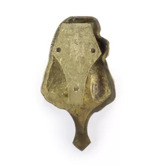 Cocker Américain - heurtoir de porte en forme de tête de chien, heurtoir en laiton, décoration rétro de porte de la marque Art-Dog