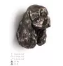 Cocker Américain - Statue de chien, buste suspendu, décoration unique pour les amoureux des chiens par la marque Art-Dog