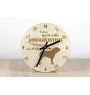 American Bulldog, Old Country Bulldog - clock with dog, wooden clock with engraving, personalised clock by Art-Dog