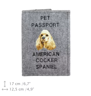 Cocker spaniel amerykański etui na paszport Art-Dog