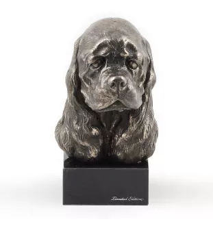 Cocker spaniel amerykański głowa na kamieniu Art-Dog