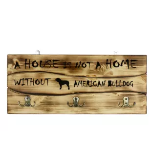 American Bulldog, Old Country Bulldog - clothes hanger with a dog, medal display, home decoration from the Art-Dog brand