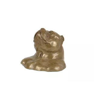 American Bully - Dog statue, hanging bust, unique decoration for dog lover by Art-Dog brand