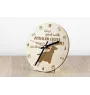 Cocker Américain - horloge avec chien, horloge en bois avec gravure, horloge personnalisée par Art-Dog