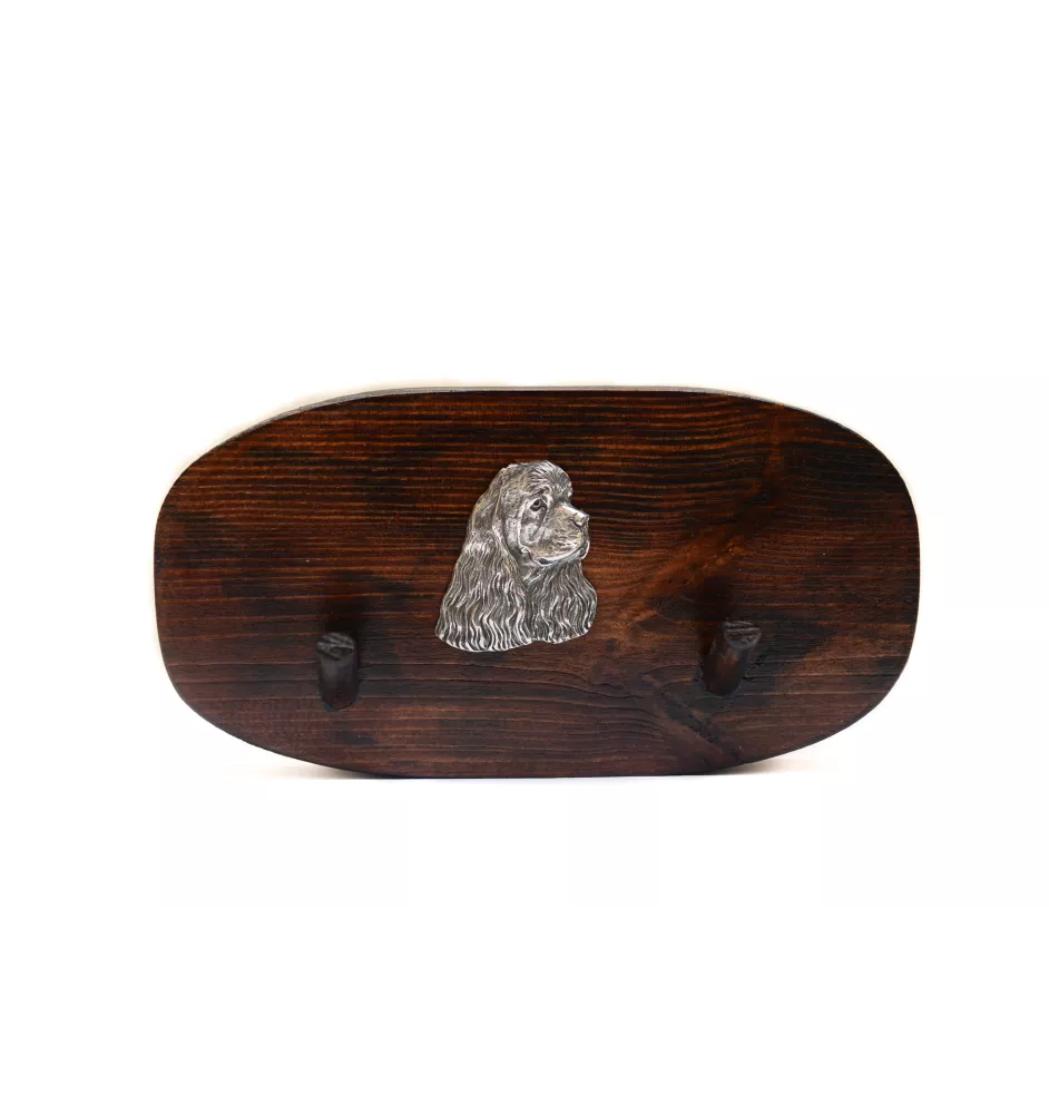 Cocker Américain - porte-accessoires, porte-médailles pour chiens, crochets pour clés par Art-Dog