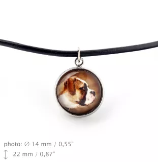 American Bulldog, Old Country Bulldog - necklace pendant with your photo, handmade, handcrafted jewelry by Art-Dog brand