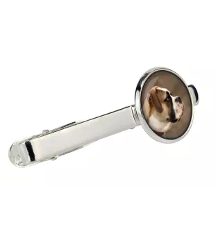 American Bulldog, Old Country Bulldog - tie clip in a box, stylish tie, personalized jewelry from the Art-Dog brand