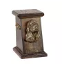 Cocker Américain - urne pour les cendres d'un chien, une urne élégante avec une statuette, une urne commémorative avec un buste de chien de la marque Art-Dog