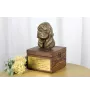 Cocker Américain - urne pour les cendres du chien avec une statuette, petite urne pour chien, urne personnalisée avec le buste du chien de la marque Art-Dog