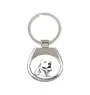 American Bulldog, Old Country Bulldog - keychain with a dog, keychain with a print, personalized pendant from the Art-Dog brand