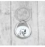 American Bulldog, Old Country Bulldog - keychain with a dog, keychain with a print, personalized pendant from the Art-Dog brand