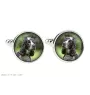 American Cocker Spaniel, Merry Cocker - cufflinks, a shirt accessory, a shirt pendant from the Art-Dog brand