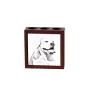 American Bulldog, Old Country Bulldog - pen holder with a dog, desk organizer with a print, personalized desk decoration from the Art-Dog brand.