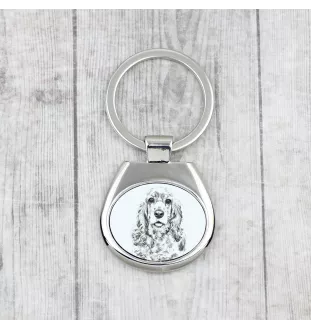 Cocker spaniel amerykański brelok ze zdjęciem psa Art-Dog
