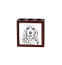Amerikanischer Cocker Spaniel, American Cocker Spaniel - Stifthalter mit Hund, Schreibtischorganizer mit Aufdruck, personalisierte Schreibtischdekoration der Marke Art-Dog
