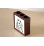 American Cocker Spaniel, Merry Cocker - pen holder with a dog, desk organizer with a print, personalized desk decoration from the Art-Dog brand.