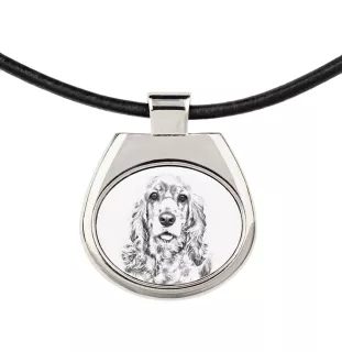 Amerikanischer Cocker Spaniel, American Cocker Spaniel - Halskette mit Hund, personalisierter Anhänger mit Foto, einzigartige Halskette für Frauen und Männer von der Marke Art-Dog
