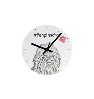 Amerikanischer Cocker Spaniel, American Cocker Spaniel - Wanduhr mit Hund, Regal Uhr mit Druck, personalisierte Hausdekoration von Art-Dog.