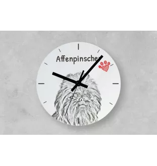 Amerikanischer Cocker Spaniel, American Cocker Spaniel - Wanduhr mit Hund, Regal Uhr mit Druck, personalisierte Hausdekoration von Art-Dog.