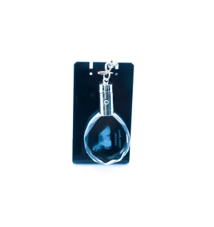 Cocker Américain - pendentif avec une photo de chien, porte-clés en cristal dans une boîte cadeau, un cadeau unique par Art-Dog