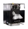 American Cocker Spaniel, Merry Cocker - Candle holder with dog photo, crystal tealight holder, personalised gift by Art-Dog brand