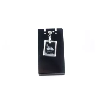 Cocker Américain - Pendentif chien en cristal, collier photo, bijoux uniques par Art-Dog