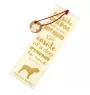 American Bulldog, Old Country Bulldog - dog bookmark, personalized bookmark, gift for bookworm from Art-Dog brand
