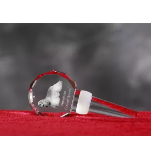 Cocker spaniel amerykański grubszy stopper do wina z psem Art-Dog