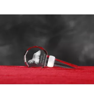 Cocker spaniel amerykański grubszy stopper do wina z psem Art-Dog