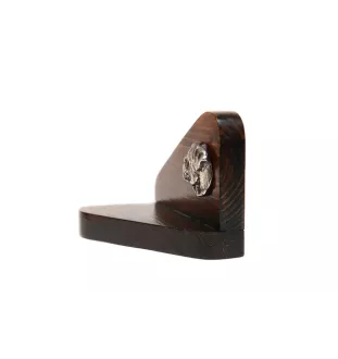 Bouledogue américain - bougeoir en bois avec un chien, support pour bougie chauffe-plat, lieu de mémoire pour chien de la marque Art-Dog