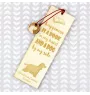 American Cocker Spaniel, Merry Cocker - dog bookmark, personalized bookmark, dog gadget for Art-Dog brand readers