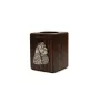 American Cocker Spaniel, Merry Cocker - wooden candle holder with a dog, a unique souvenir after losing a dog, a handicraft from the Art-Dog brand