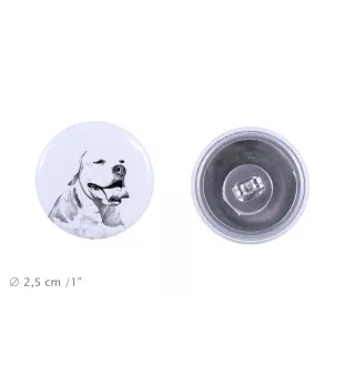 Buldog amerykański kolczyki z psem mały Art-Dog