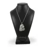 Cocker Américain - un collier avec un chien, un pendentif de chien sur une chaîne en argent, un bijou unique de la marque Art-Dog
