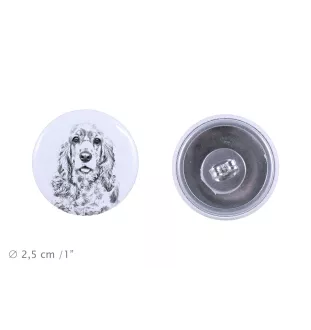 Cocker spaniel amerykański kolczyki z psem mały Art-Dog