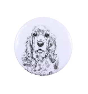 Cocker Américain - badge avec votre chien, ajoutez votre propre photo, marque Art-Dog