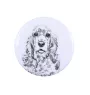 Cocker Américain - badge avec votre chien, ajoutez votre propre photo, marque Art-Dog