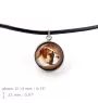 American Bulldog, Old Country Bulldog - a set of jewelry with your photo, handmade set, bracelet and necklace by Art.-Dog brand