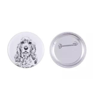 Cocker Américain - badge avec votre chien, ajoutez votre propre photo, marque Art-Dog