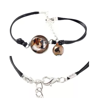 American Bulldog, Amerikanische Bulldogge - Armband in einer Schachtel mit Ihrem Foto, femininer Schmuck, ein ausgezeichnetes Geschenk der Marke Art-Dog.