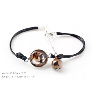 American Bulldog, Amerikanische Bulldogge - Armband in einer Schachtel mit Ihrem Foto, femininer Schmuck, ein ausgezeichnetes Geschenk der Marke Art-Dog.