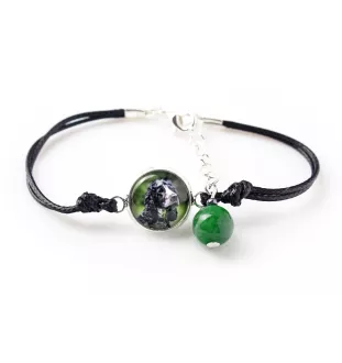 American Cocker Spaniel, Merry Cocker - a set of jewelry in a box, necklace, earrings, bracelet, products from the Art-Dog brand