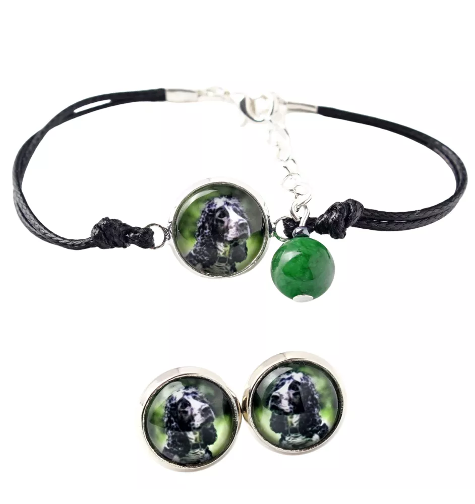 Amerikanischer Cocker Spaniel, American Cocker Spaniel - Schmuckset mit Ihrem Foto, Schmuckstück für Frauen, handgefertigtes Produkt, handgefertigtes Produkt mit Leidenschaft für die Marke Art-Dog.