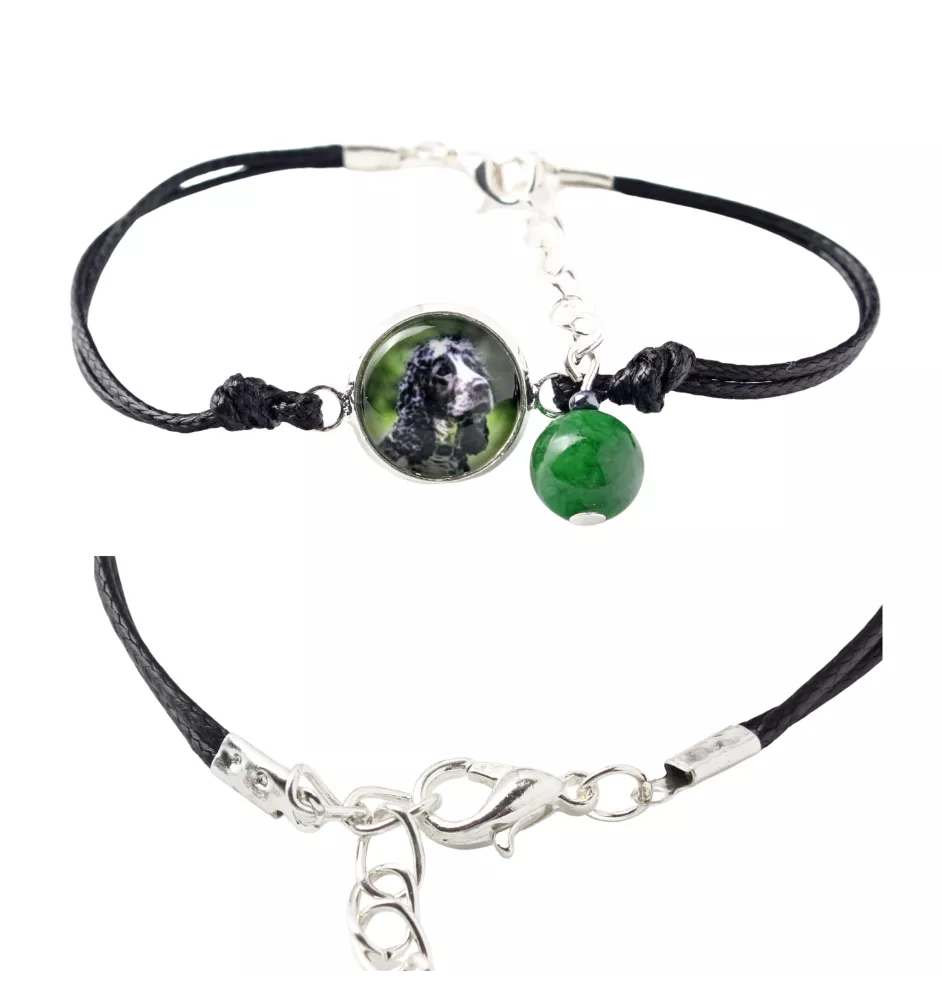 Amerikanischer Cocker Spaniel, American Cocker Spaniel - Armband in einer Schachtel mit Ihrem Foto, femininer Schmuck, ein ausgezeichnetes Geschenk der Marke Art-Dog.