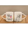 American Bulldog, Amerikanische Bulldogge - Tasse mit Hund, entzückende Tasse mit herzförmigem Henkel, universelles Geschenk der Marke Art-Dog