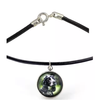 American Cocker Spaniel, Merry Cocker - necklace in a box, elegant decoration, pendant from the Art-Dog brand