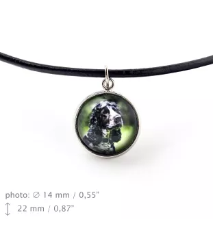 American Cocker Spaniel, Merry Cocker - necklace in a box, elegant decoration, pendant from the Art-Dog brand